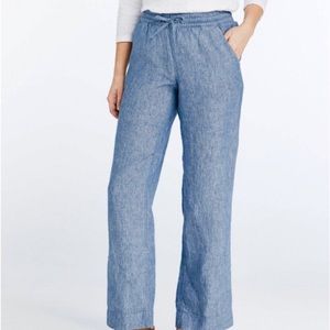 L.L.Bean Premium Washable Linen Pants